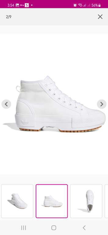 Liverpool: Tenis Adidas Nizza Trek Blancos 
