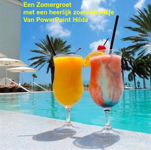 Zomergroet-nederlands