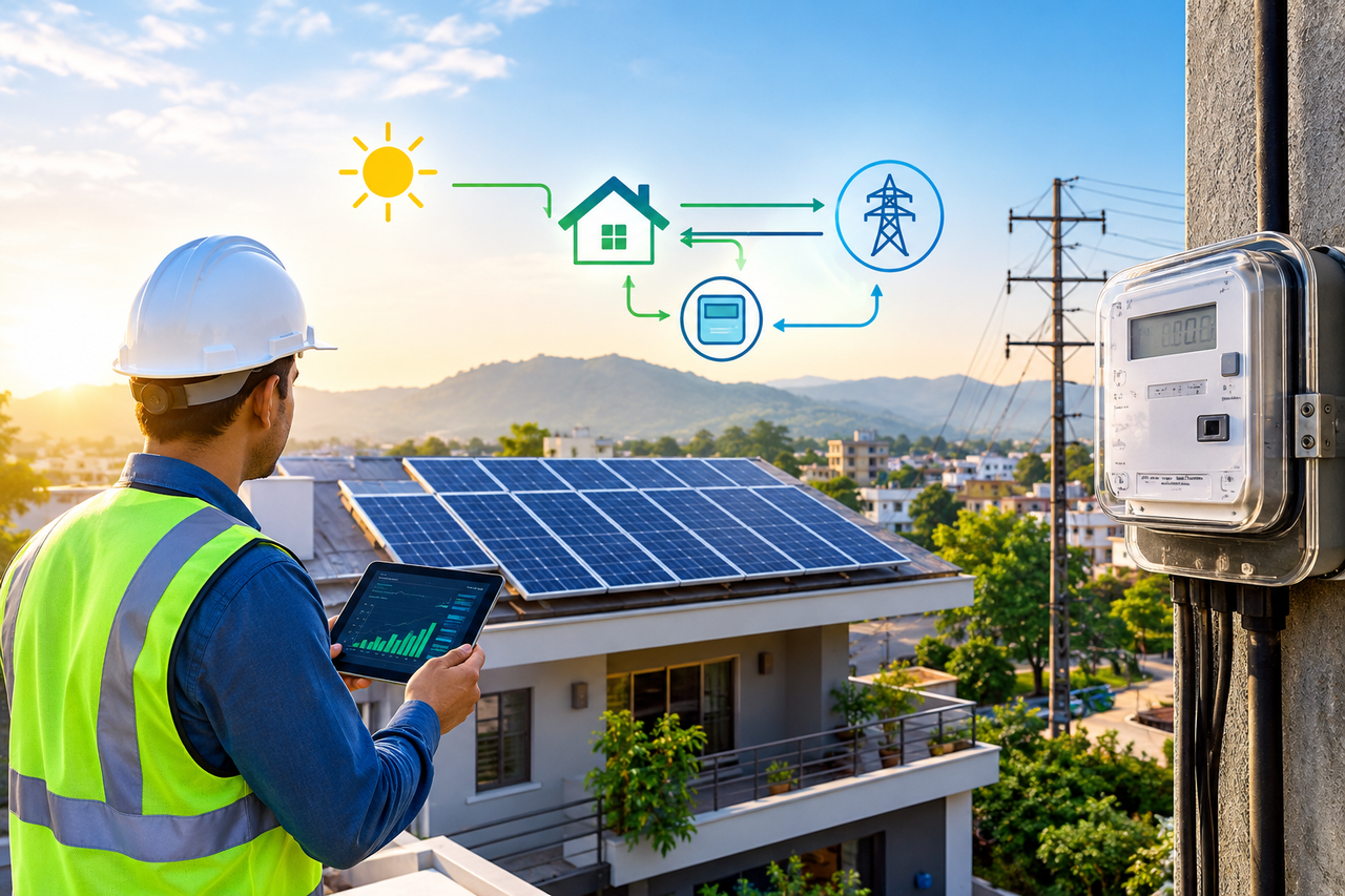 UPCL Net Metering and Rooftop Solar Installation Process in Roorkee