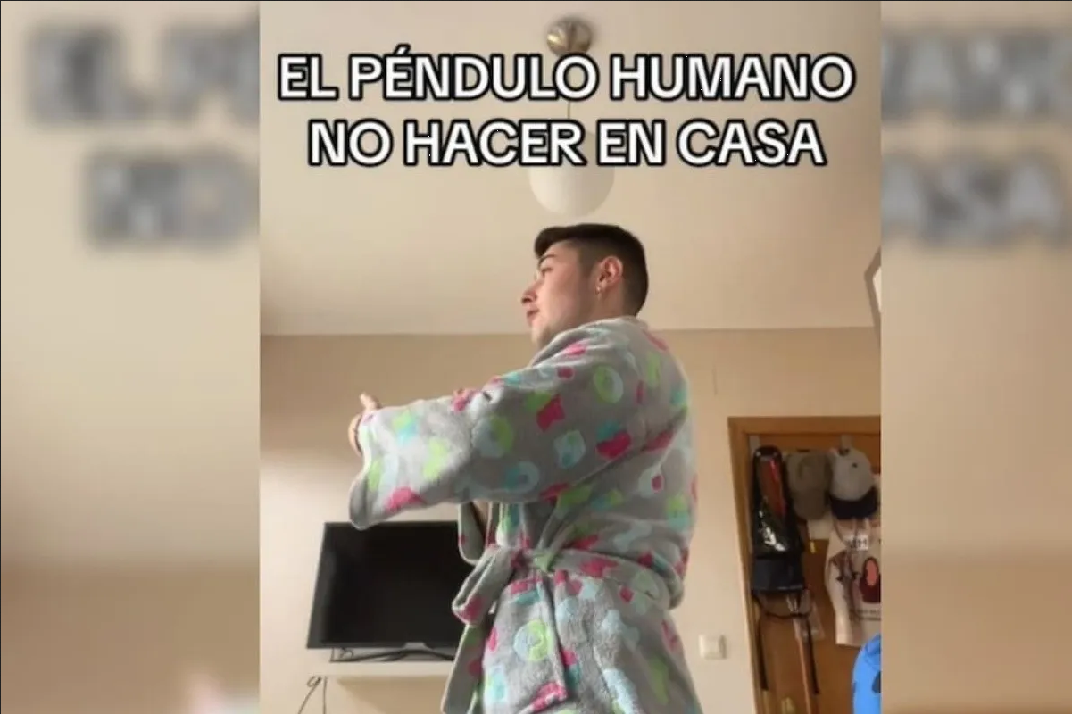 Péndulo humano: La nueva tendencia de Tik Tok que genera controversia