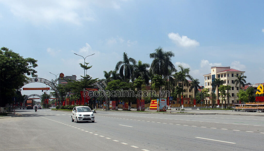Hệ thống giao thông, cây xanh đô thị thành phố Từ Sơn bắc Ninh