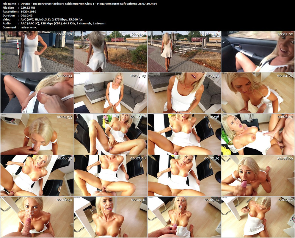 Daynia - Die perverse Hardcore Schlampe von Gleis 1 - Mega versautes Saft-Inferno 28.07.19.mp4