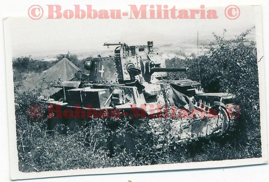 Kontakabzug Wehrmacht Panzerkampfwagen 38(t) Skoda Turmnummer 734 Panzer 38