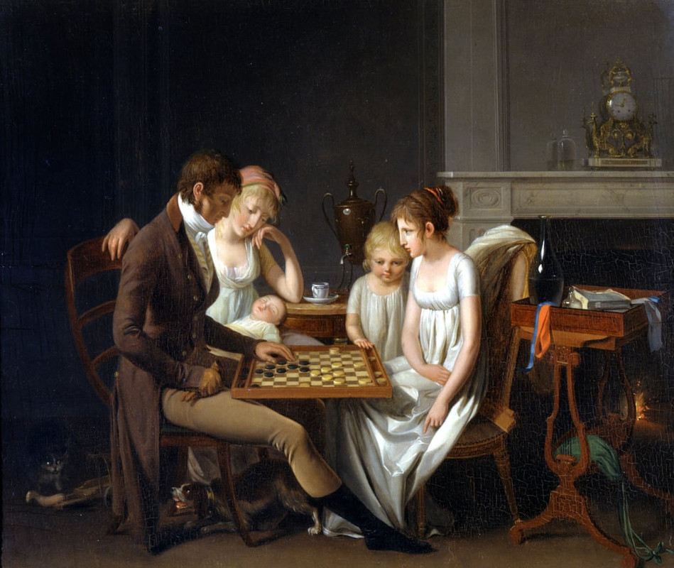 3-Louis_Leopold_Boilly_-_The_Ladies_Part_Painting_by_Louis_Leopold_Boilly_-_(MeisterDrucke-985817)