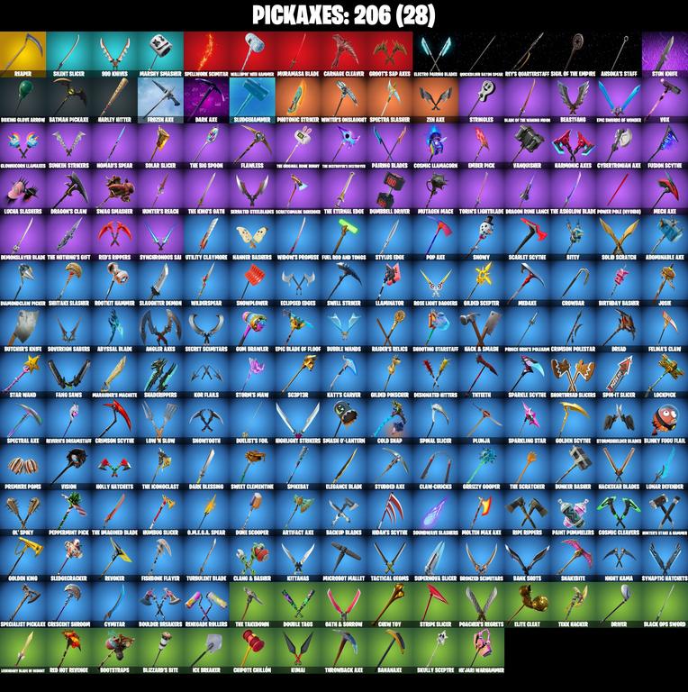 pickaxes comp