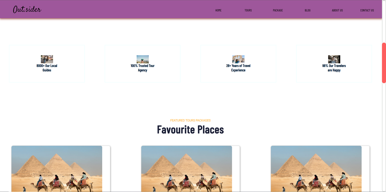 how to create a website for tourism​ using html and css with source code 