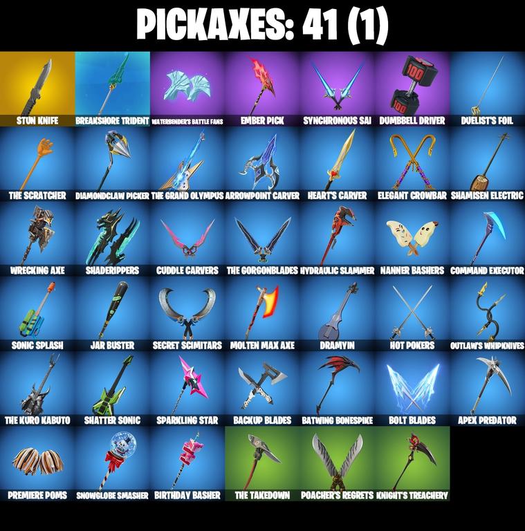 pickaxes comp