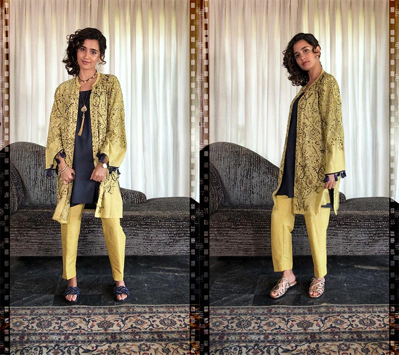 Yellow Eid Dress