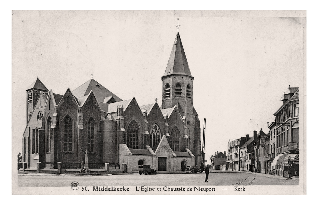 Middelkerke (B) chaussée de Nieuport (Albert 50)
