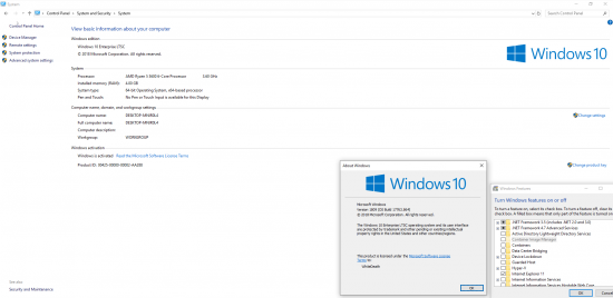 Windows 10 RS5 Enterprise LTSC 1809.10.0.17763.864 (x64) Preactivated November 2019