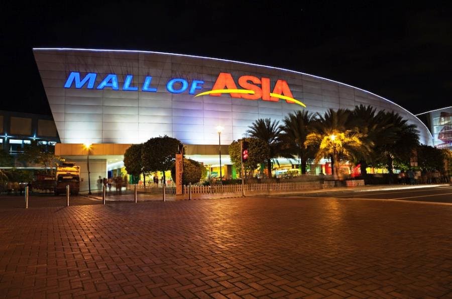 Торговый центр "Mall of Asia" (MOA) в районе Пасай Торговый центр "Mall of Asia" (MOA) в районе Пасай
