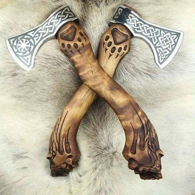tomahawk tipo3 manico Ulivo