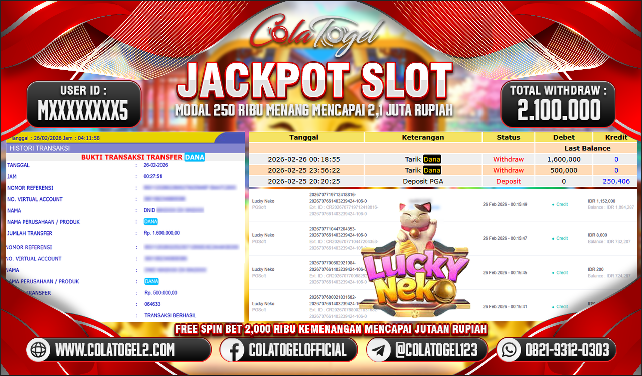 JACKPOT SLOT GACORR!!