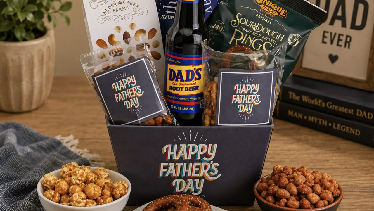Dad's Favorite Treats Father's Day Gift Basket