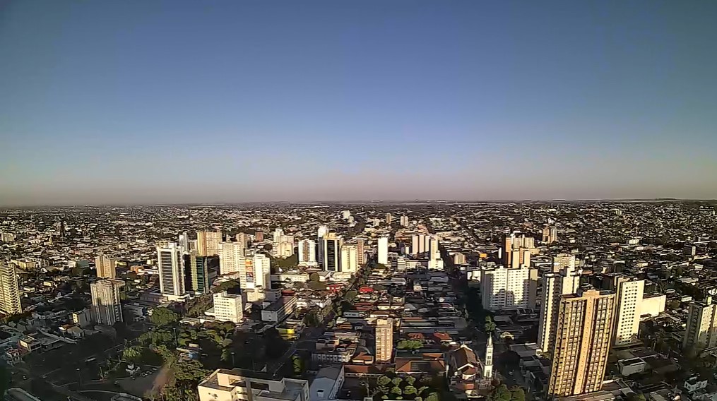 Campo Grande nesta manhã de sexta-feira