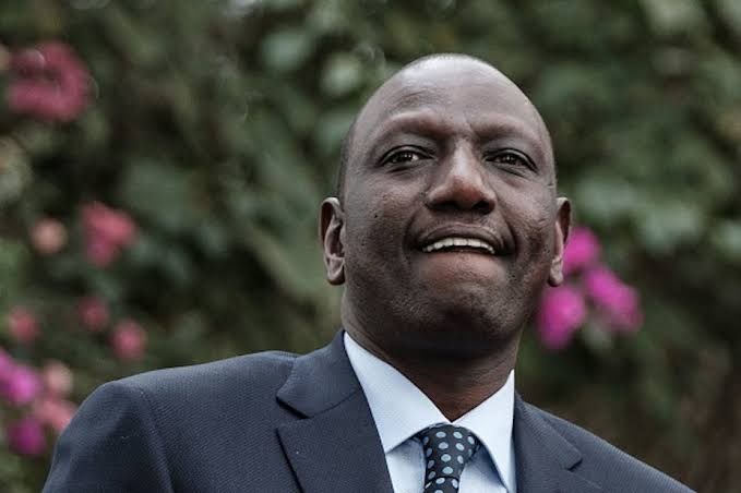 President Ruto's characteristic smile