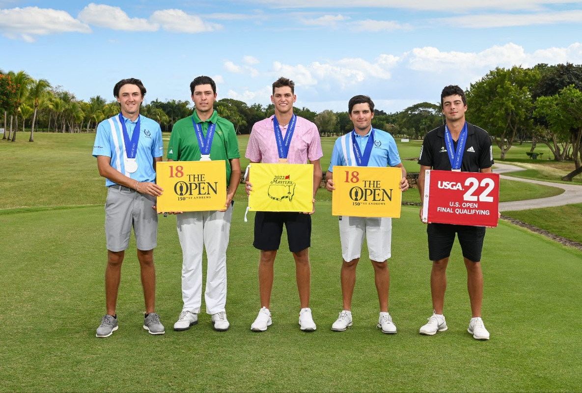 El golfista mexicano Santiago De la Fuente logra el segundo lugar en la LAAC