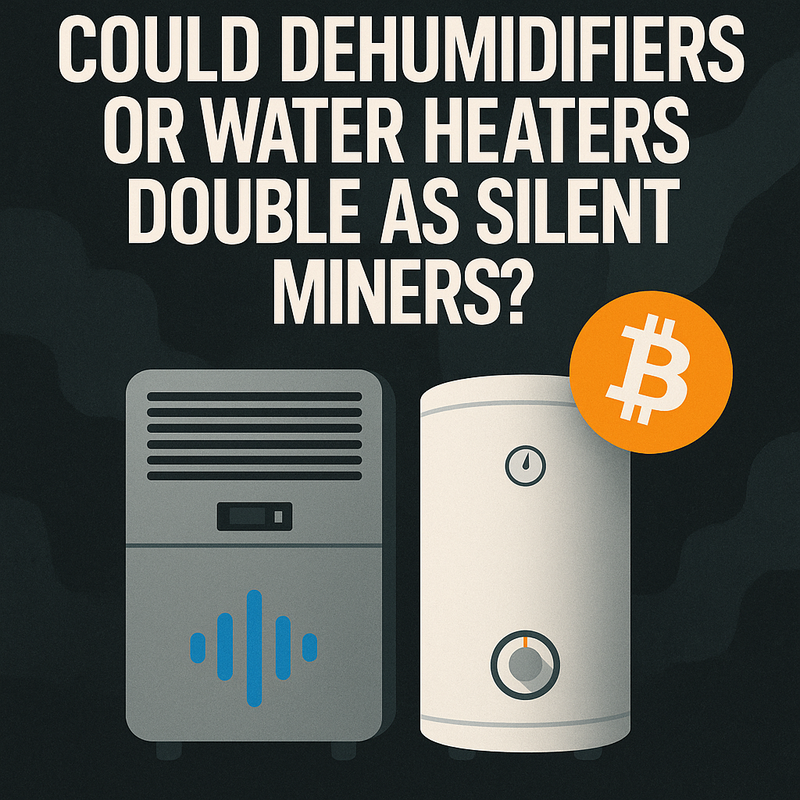 Could dehumidifiers or water heaters double as silent miners?