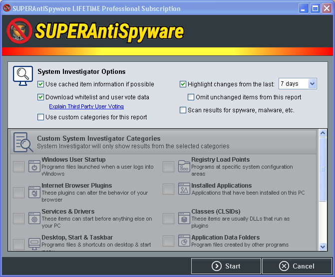SUPERAnti-Spyware-System-Invstigator-Opt