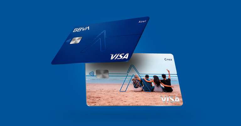 BBVA: gratis primera anualidad tarjeta de crédito y 3 meses sin intereses en todas las compras del primer mes 
