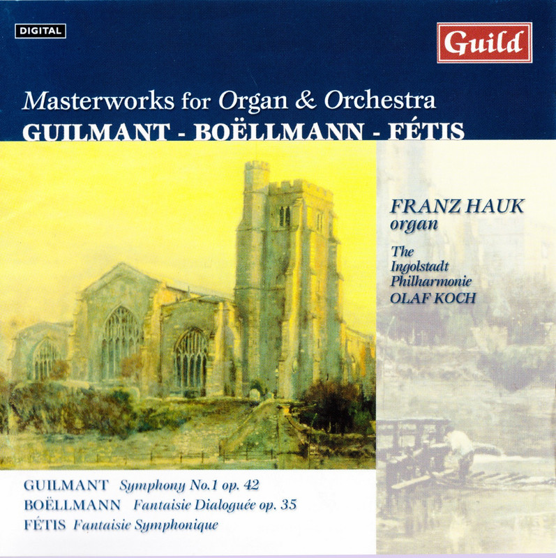 front - Works for Organ & Orchestra [6 CD's]
