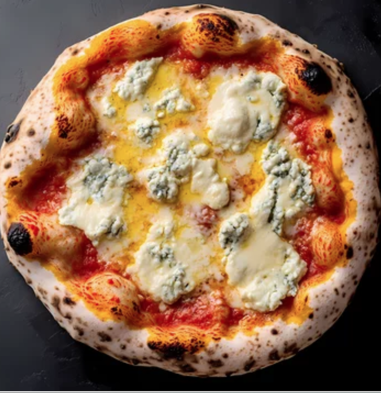 Pizza De 4 Quesos (40 Cm.)