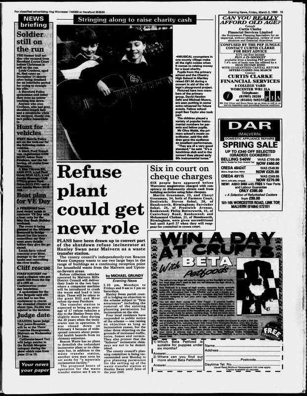 Worcester News 1995 03 03 15