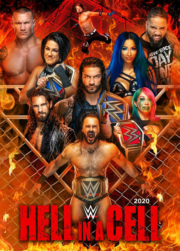 WWE Hell In A Cell 2020 10 25 720p HDRip x264 1.5GB Dwonload