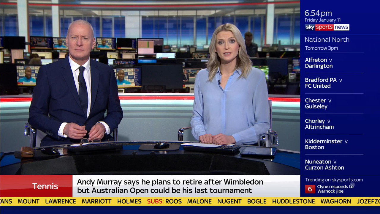 11 January - 18.00.00 - Sky Sports News At 6 2019. A comprehensi