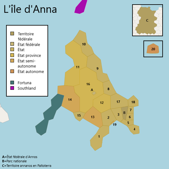 souveraineté accordée aux États annanos