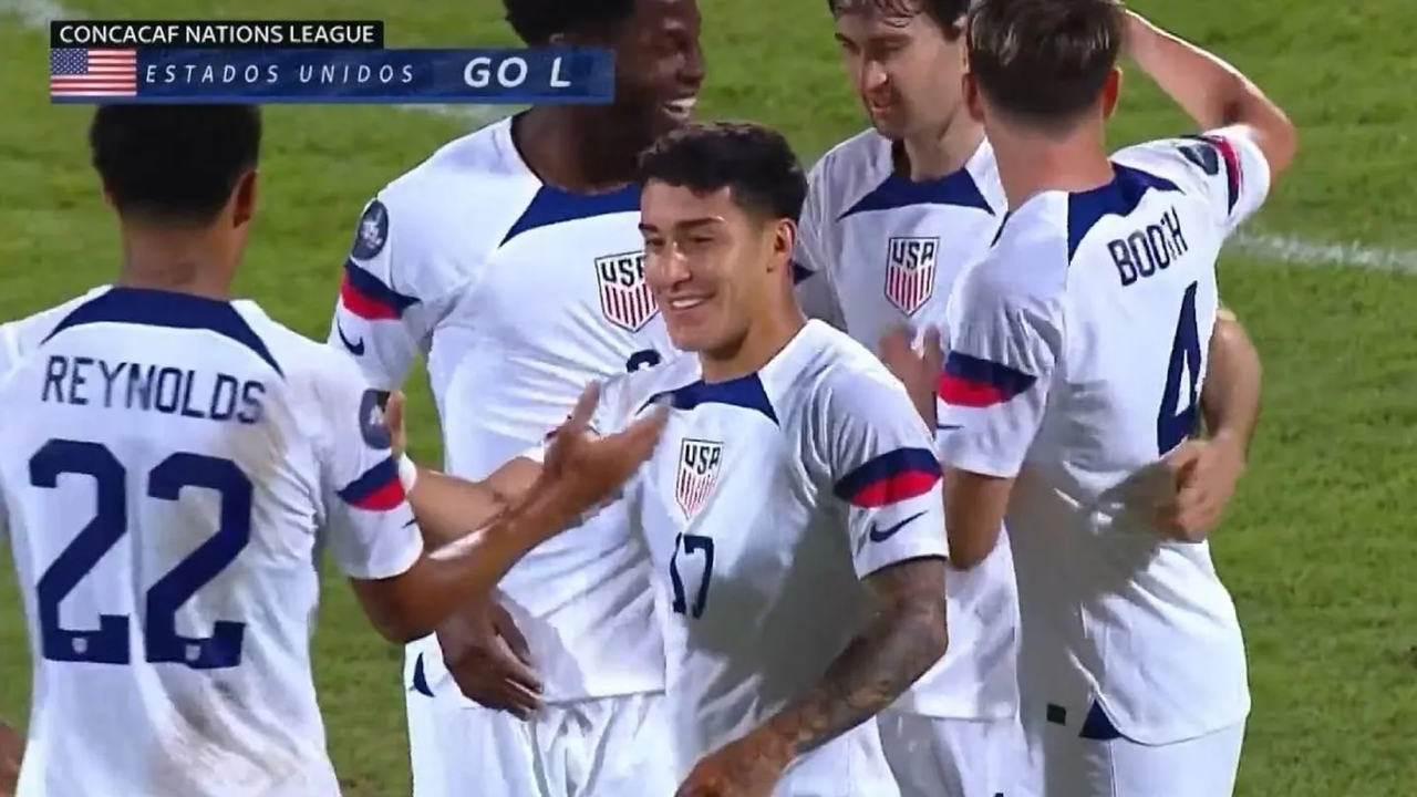 Alejandro Zendejas se estrena con Estados Unidos en la goleada Granada