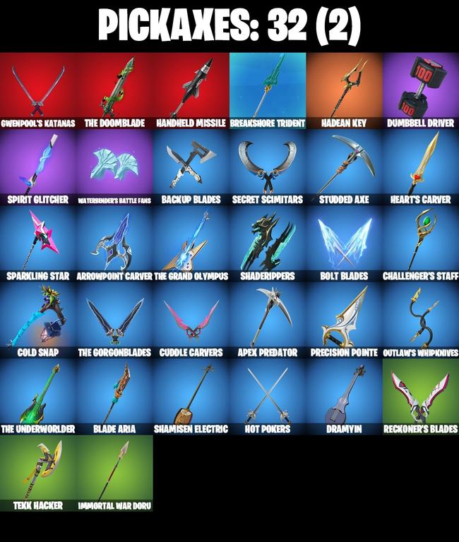 pickaxes comp