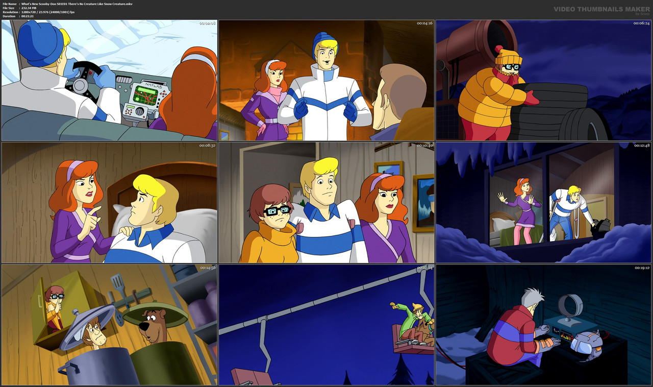 What's New Scooby-Doo S01E01 There's No Creature Like Snow Creature.mkv