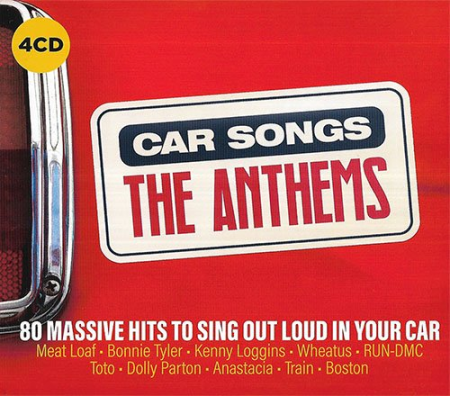 VA - Car Songs The Anthems (2019) (4CD), FLAC