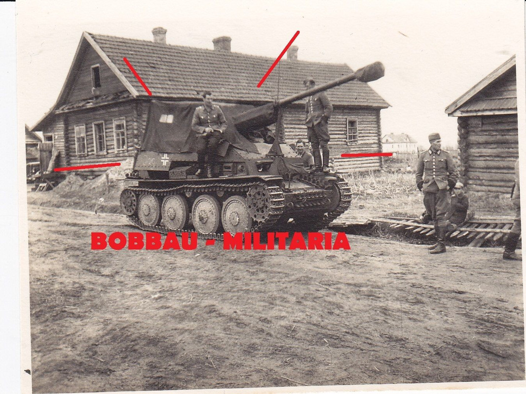 Panzerjäger Marder III Sd.Kfz.139 mit russischer