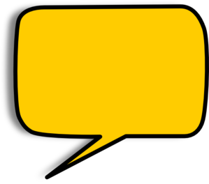 speech bubble