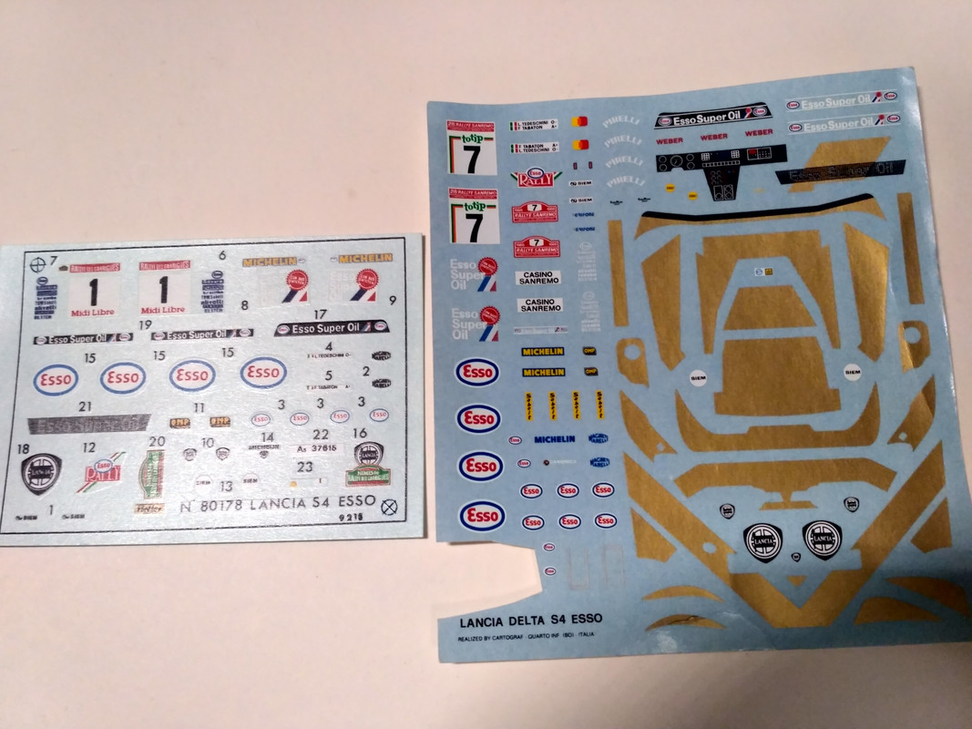 Лянча Дельта S4 ралли Санремо 1986