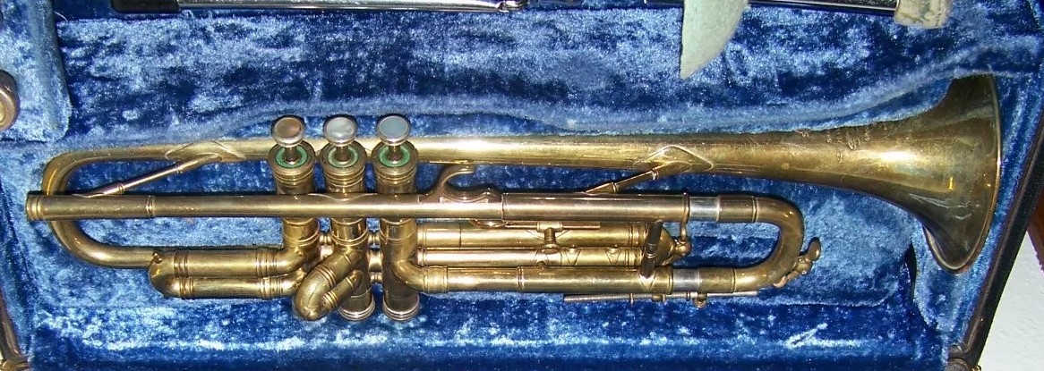 Selmer Paris 1947 19B trumpet sn 5470 (1 1)