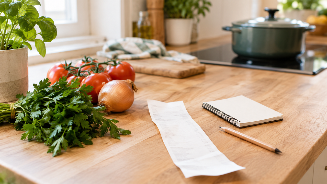 Combien coûte vraiment un repas fait maison ?