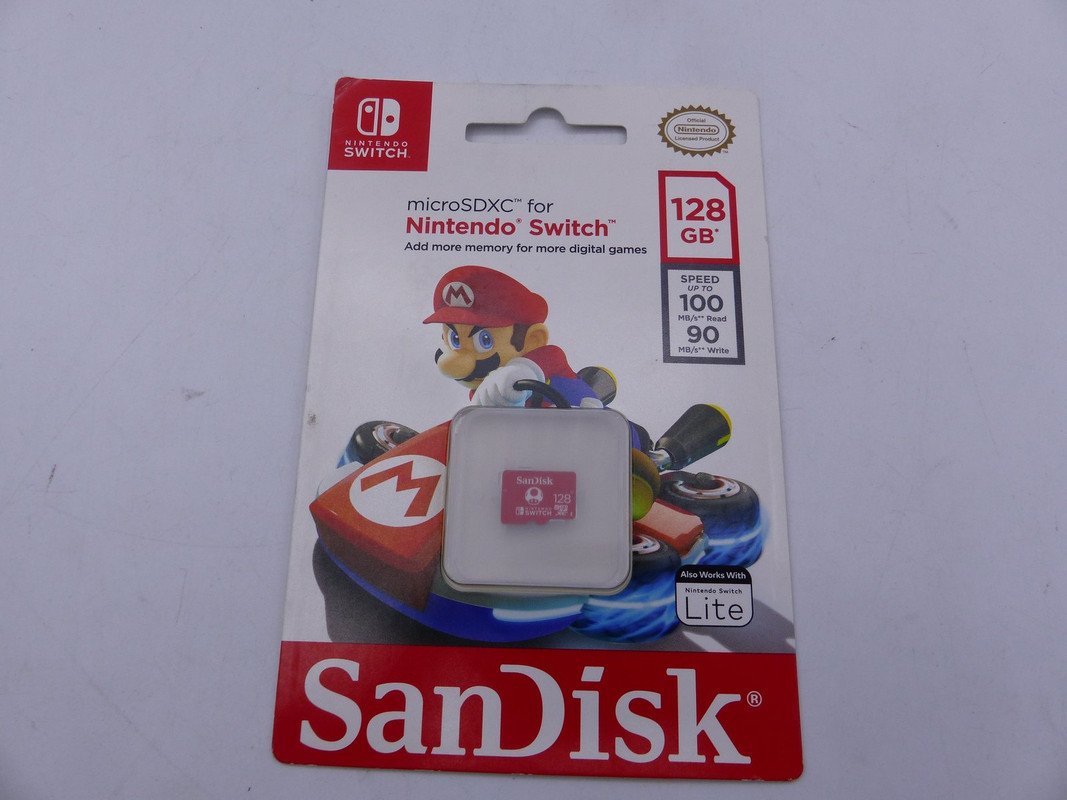 SANDISK SDSQXBO-128G-ANCZA 128GB MICROSDXC MEMORY CARD FOR NINTENDO SWITCH  | MDG Sales, LLC