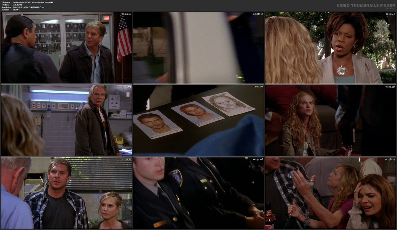 Saving Grace S03E01 We're Already Here.mkv