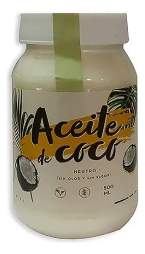 ACEITE DE COCO X 500cc NEUTRO