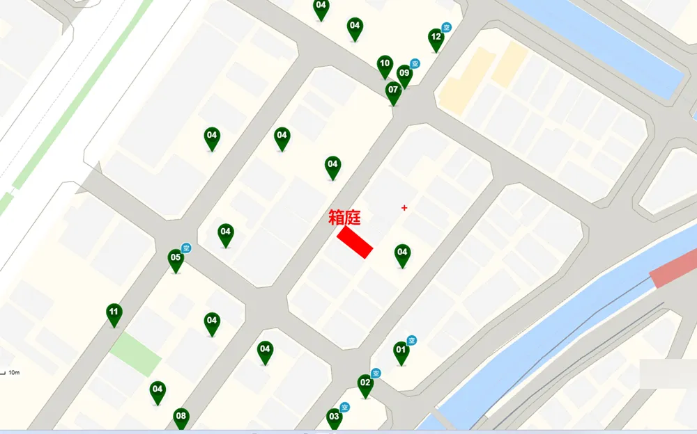 店舗周辺のコインパーキングや駐車スペースのイメージ。近隣に複数ある場合の参考