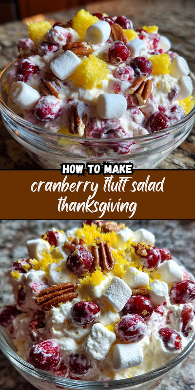 100 Cranberry Fluff Salad Thanksgiving 5 Steps to Delight