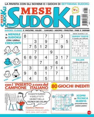 Settimana Sudoku Mese – Novembre 2021