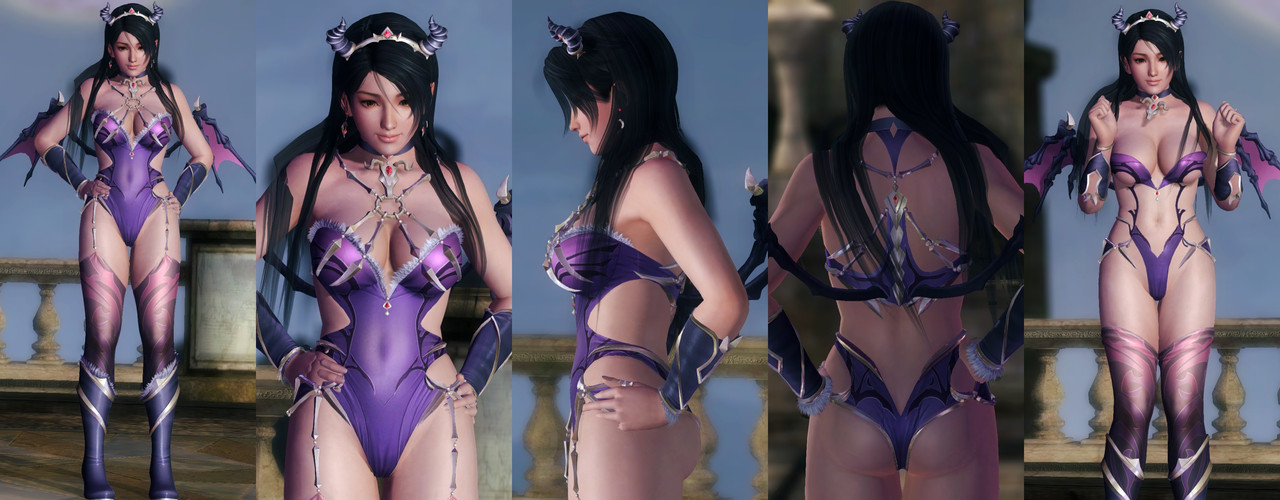 Momiji DOAXVV Darkness Queen