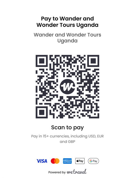 WeTravel payment QR code