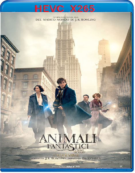 Animali Fantastici 1 - Dove Trovarli (2016) mkv FullHD 1080p HEVC AC3 ITA ENG Sub