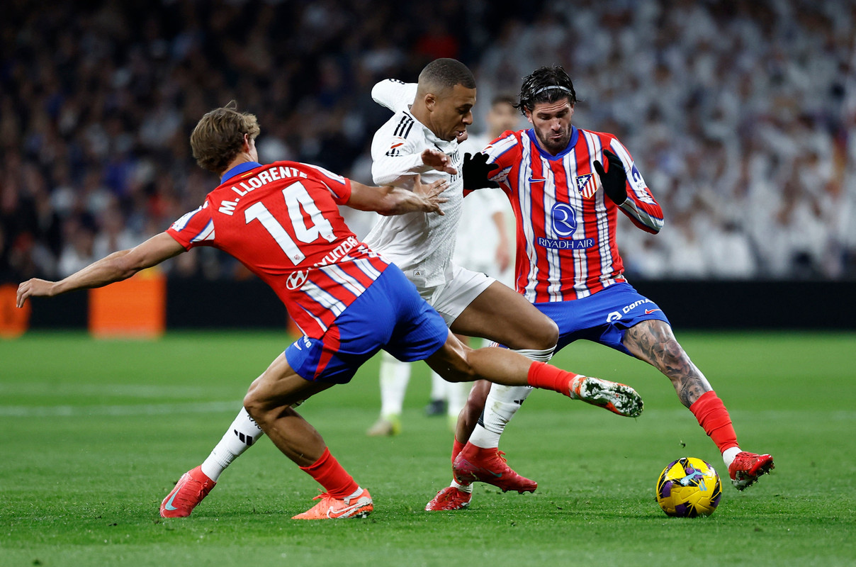 Atletico Madrid vs Real Madrid, 21h15 ngày 27/09