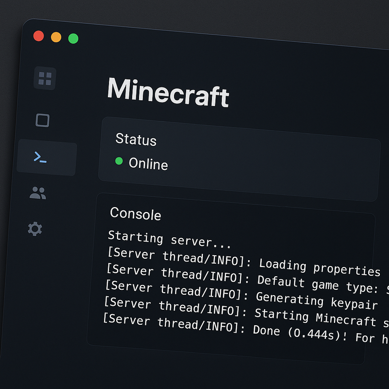 Custom Minecraft Server Project